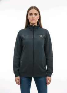 Dark Gray Zip-Up Jacket