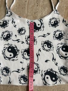 GOTHIC YIN-YANG TOP ✨