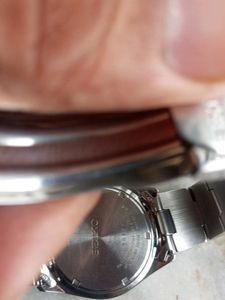 Seiko Orignal Quartz Japan Black Dial Mens Watch