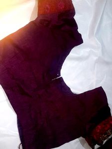 Awesome 👌wine Colour Saree