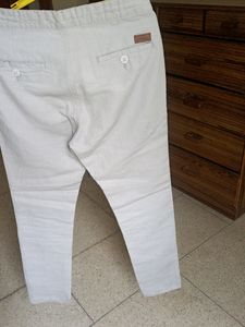 28 Waist NEW Linen Blend Pants
