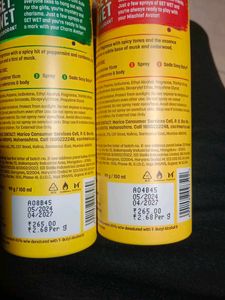 New Set Wet Siled Deodorant For Men