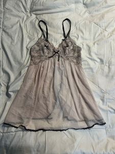 Lace Trim Babydoll