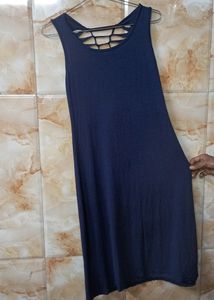 Dark Blue Summer Dress
