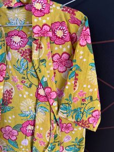 Floral Print Crop Top