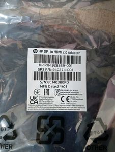 HP DPI to HDMI converter (new)