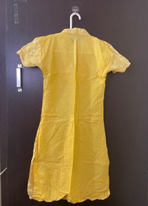 Mustard Yellow Kurti