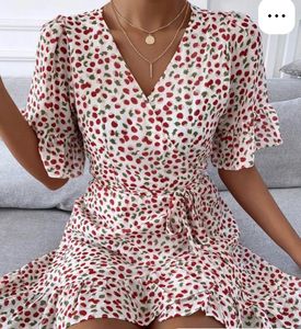 Floral Wrap Dress