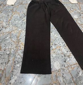 Ribbed Shirt And Pant Set