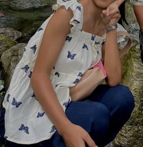 Floral Ruffle Top