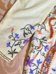 Embroidered Floral Kurti