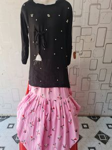 Dhoti Dress Size- 10 To 12 Year&#39;s