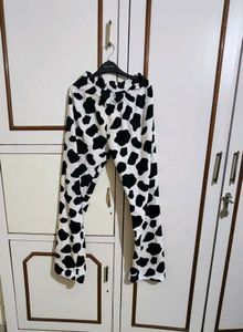 Dalmitian Print Cozy Night Suit Imported