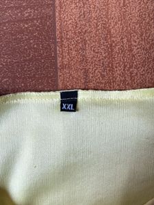 Bright lemon Yello Top - XXL