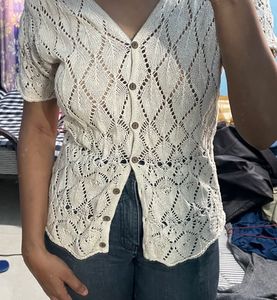 Pretty Crochet Top