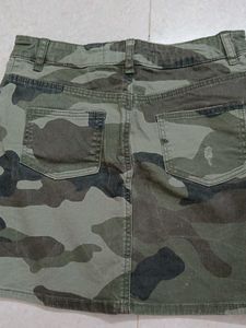 Camouflage  Skirt