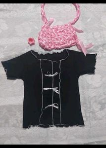 Black Top With Bows
