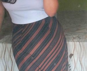 Striped Ethnic Skirt