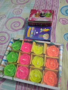 Rose Shaped Floating Candles