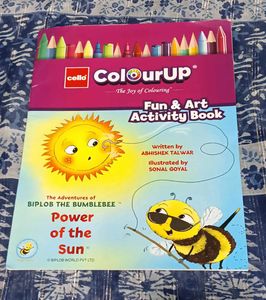 Cello ColourUP Fun & Art Activity Book