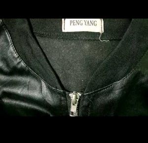 [last price] Black moto Bomber Jacket