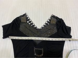 Dreamy Black Stretchy Top Bust 32/34