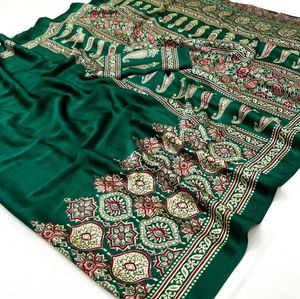 Gajji Silk Trendy Sarees!