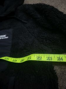 A.Classic Black Fleece Jacket