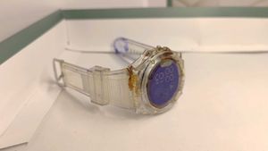 Clear Digital Watch