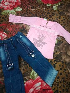 Pink Moschino Inspired Top with Bee