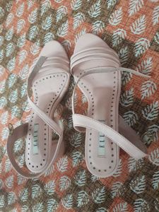pink block heels by ELLE size 41