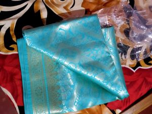 Blue Silk Saree