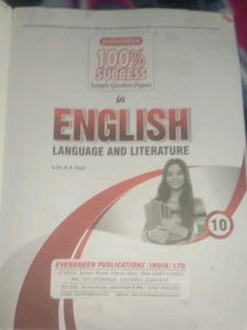 Class 10th English Sample Paper
