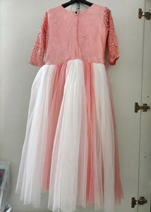 Kids Pink Beautiful Frock Upto 10 Yrs