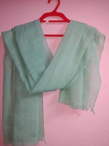 Shimmer Crinkle Cotton Scarf 🧣