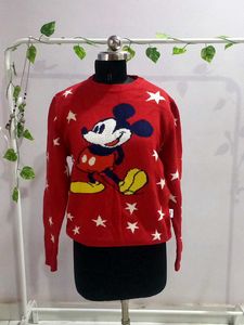 Disney Mickey Mouse Graphic Sweater
