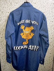 Otwo Denim Graphic Shirt