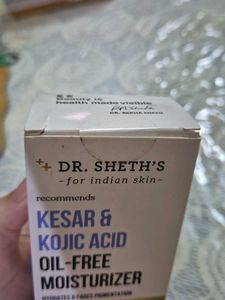 Dr. Sheth&#39;s Kesar &amp; Kojic Acid Moisturizer