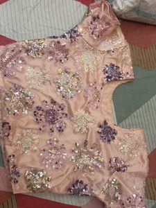 heavy work choli and can-can ghaghra with dupatta