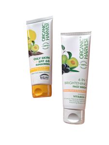 Oily Skin Spf 60 + Face Wash  Origin Harvest