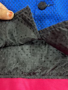 Blue Nehru Vest