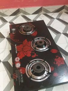 3-Burner Gas Stove - Surya Crystal
