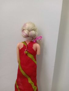 Damaged Barbie Doll