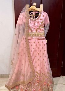 Pretty Embroidered Lehngha Choli Set