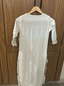 White Daily Wear Kurta