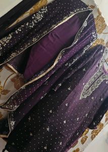 Elegant Purple Dupatta