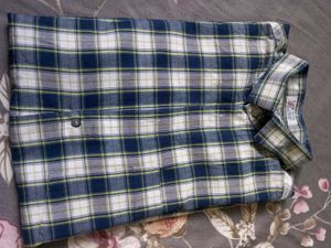 Checkered 💙Shirt