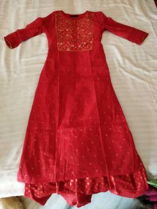 Beautiful Kurta😍 With Palazzo And Dupatta ✨