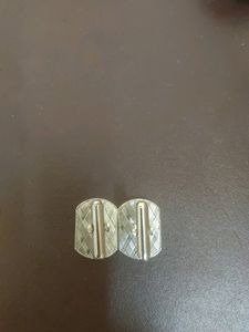 German Silver Egyptian Design Cufflinks