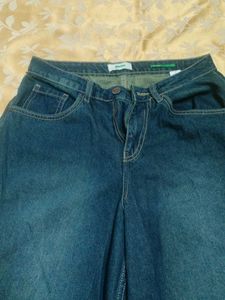 Wide Leg Jeans - Y2K Style